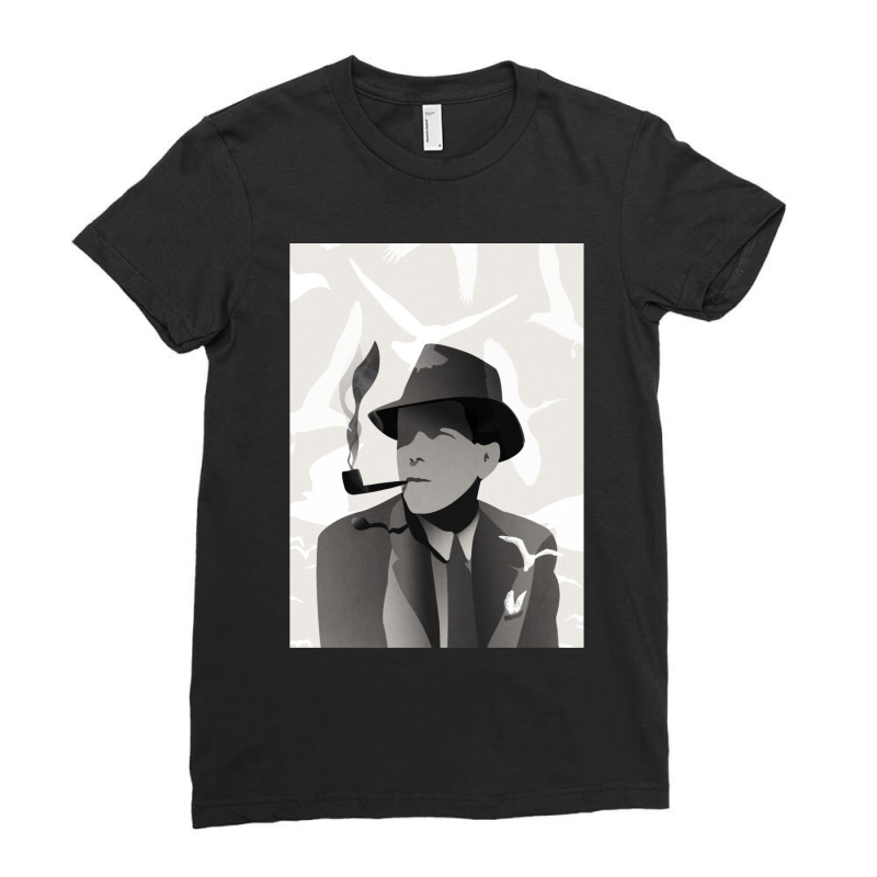 Film Noir Ladies Fitted T-Shirt by TracyLSontrop | Artistshot