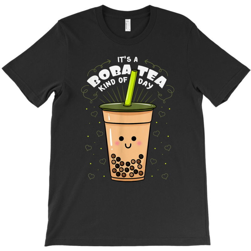 Boba Tapioca Pearls Tea Based Drink Bubble Milk Tea T-Shirt by Irena D Good | Artistshot