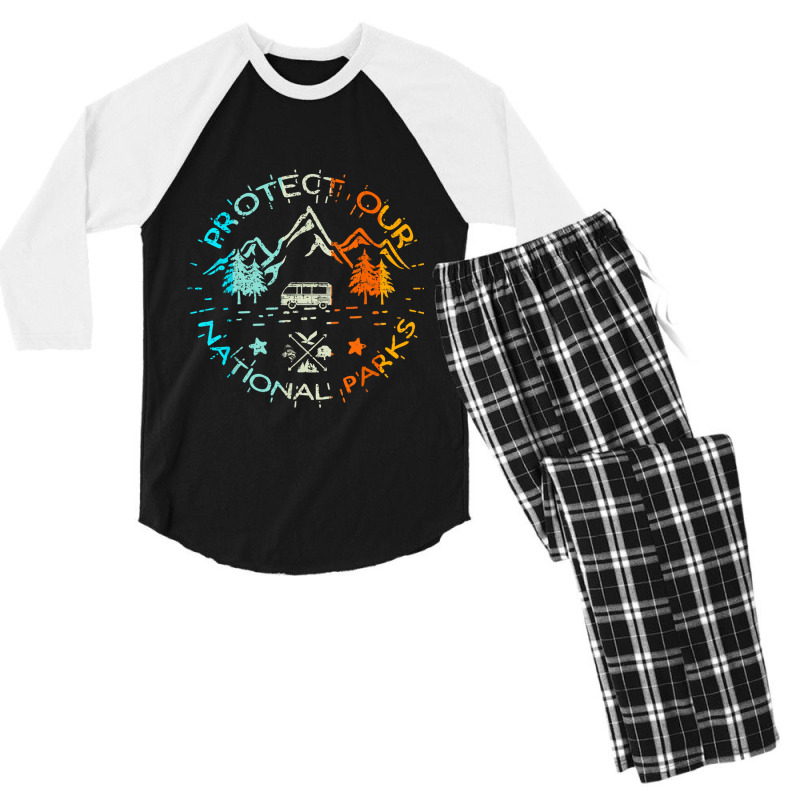 Vatnajokull National Park Men's 3/4 Sleeve Pajama Set by ANTHONY VICK | Artistshot