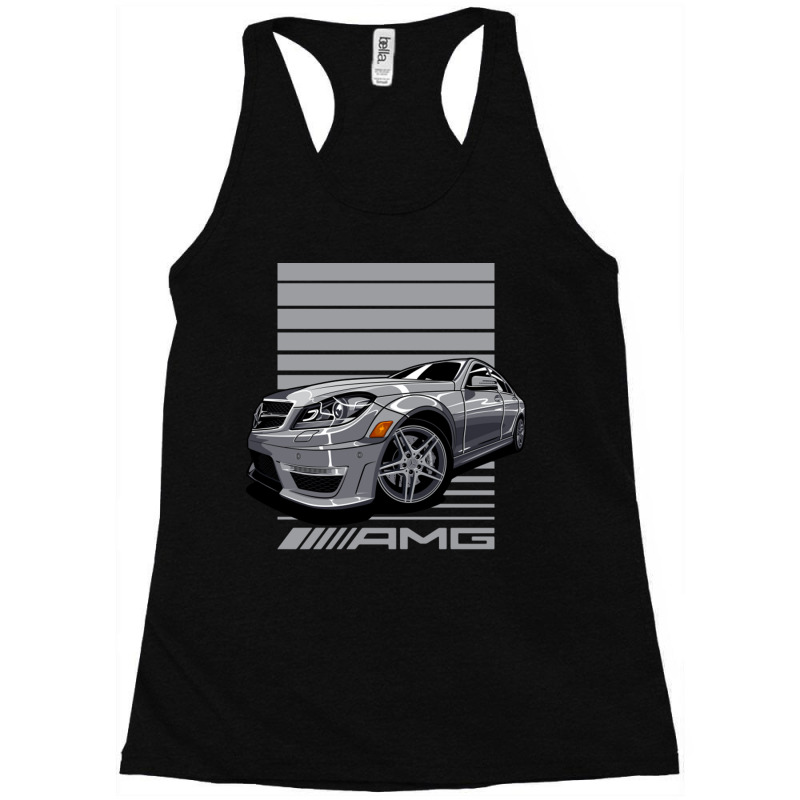 Benz W204 C63 Amg Racerback Tank by MernaPutney | Artistshot