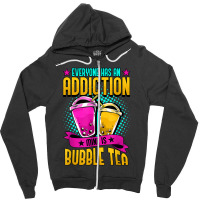 Boba Tea Bubble Tea Zipper Hoodie | Artistshot