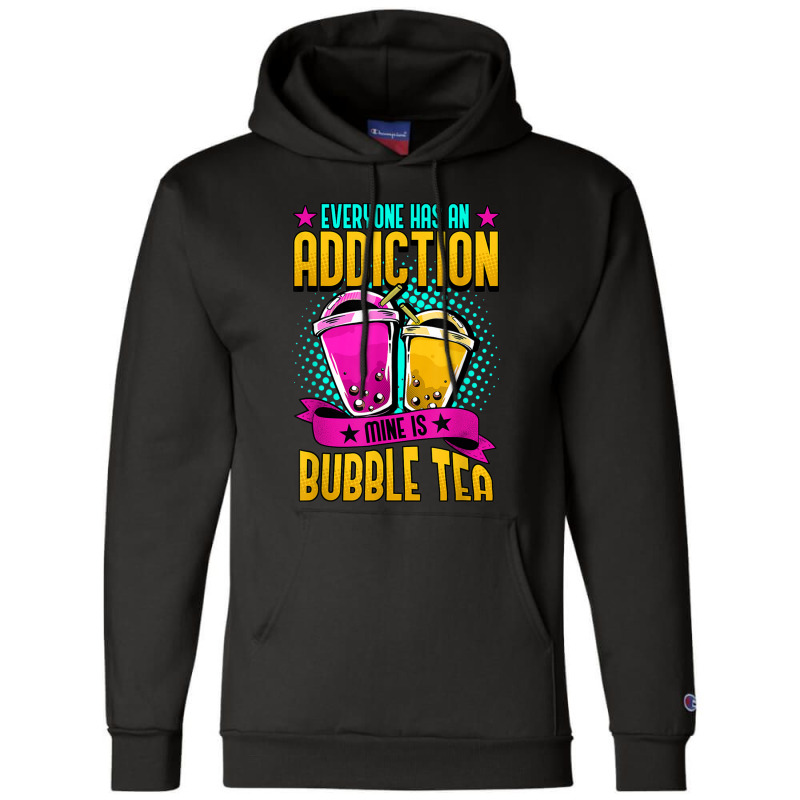 Boba Tea Bubble Tea Champion Hoodie by Irena D Good | Artistshot