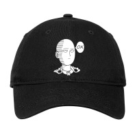 Saitama's Ok Adjustable Cap | Artistshot