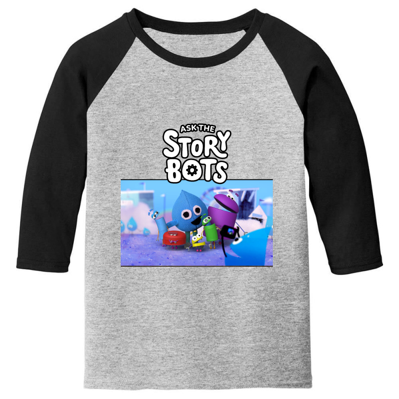 Ask The Storybots Youth 3/4 Sleeve by bakarjenggotan | Artistshot