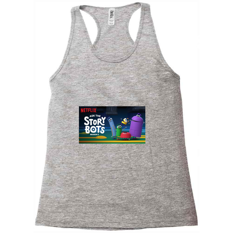 Ask The Storybots Racerback Tank by bakarjenggotan | Artistshot