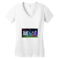 Ask The Storybots Women's V-neck T-shirt | Artistshot