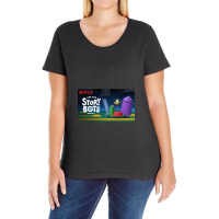 Ask The Storybots Ladies Curvy T-shirt | Artistshot