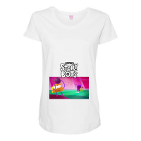 Ask The Storybots Maternity Scoop Neck T-shirt | Artistshot