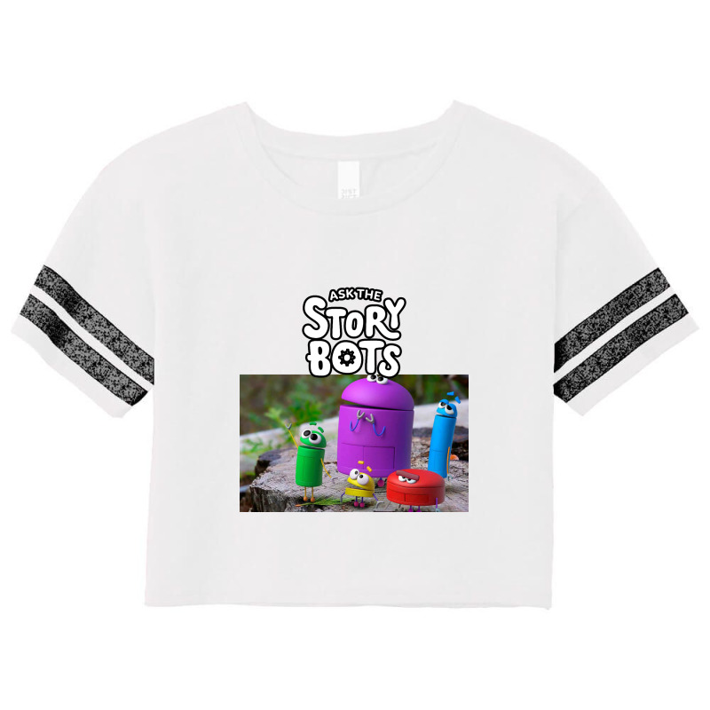 Ask The Storybots Scorecard Crop Tee by bakarjenggotan | Artistshot