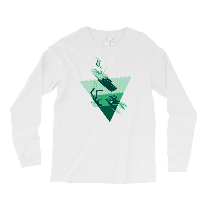 Bermuda Triangle Long Sleeve Shirts by DitreamX | Artistshot