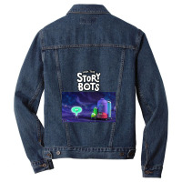 Ask The Storybots Men Denim Jacket | Artistshot