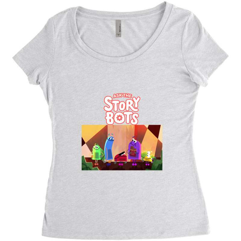 Ask The Storybots Women's Triblend Scoop T-shirt by bakarjenggotan | Artistshot