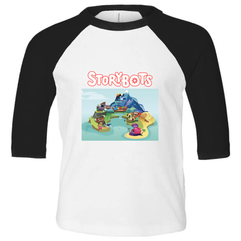 Ask The Storybots Toddler 3/4 Sleeve Tee by bakarjenggotan | Artistshot