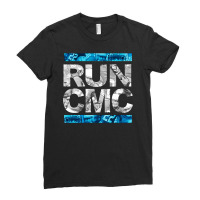 Mccaffrey Run Cmc Ladies Fitted T-shirt | Artistshot