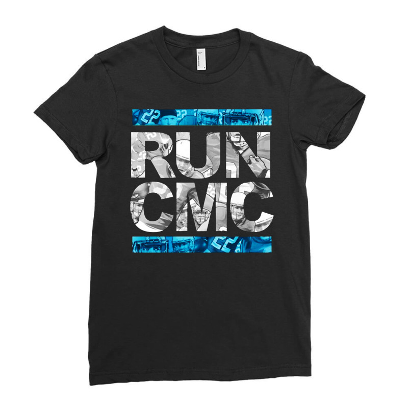 Mccaffrey Run Cmc Ladies Fitted T-Shirt by trokeryth | Artistshot