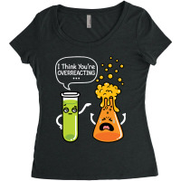 I Think You're Overreacting Women's Triblend Scoop T-shirt | Artistshot