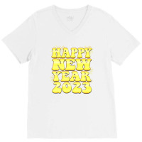 Goodbye 2022 Hello 2023 - New Year 2023 V-neck Tee | Artistshot