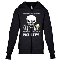 Funny Billiards I Could Shoot Pool Better Youth Zipper Hoodie | Artistshot