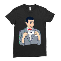 Pee-wee Herman Ladies Fitted T-shirt | Artistshot