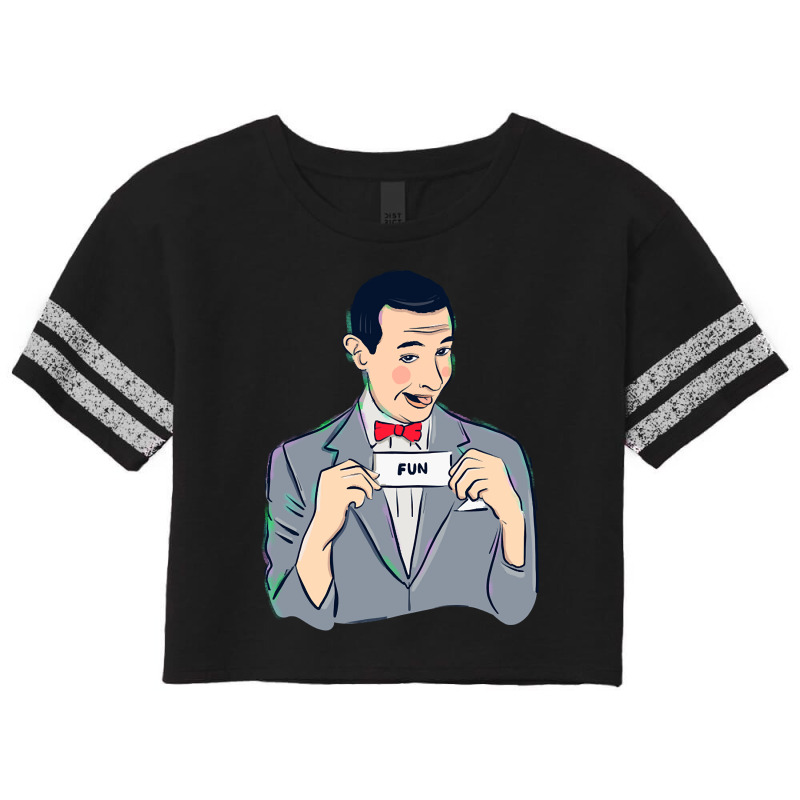 Pee-wee Herman Scorecard Crop Tee by Box Bingham | Artistshot