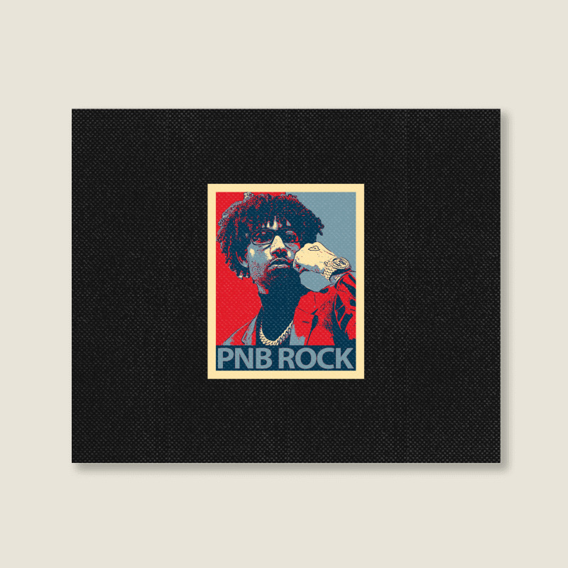 Rip Pnb Rock 1 Landscape Canvas Print | Artistshot