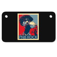 Rip Pnb Rock 1 Motorcycle License Plate | Artistshot