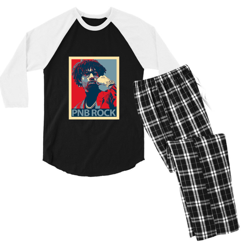 Rip Pnb Rock Men's 3/4 Sleeve Pajama Set | Artistshot