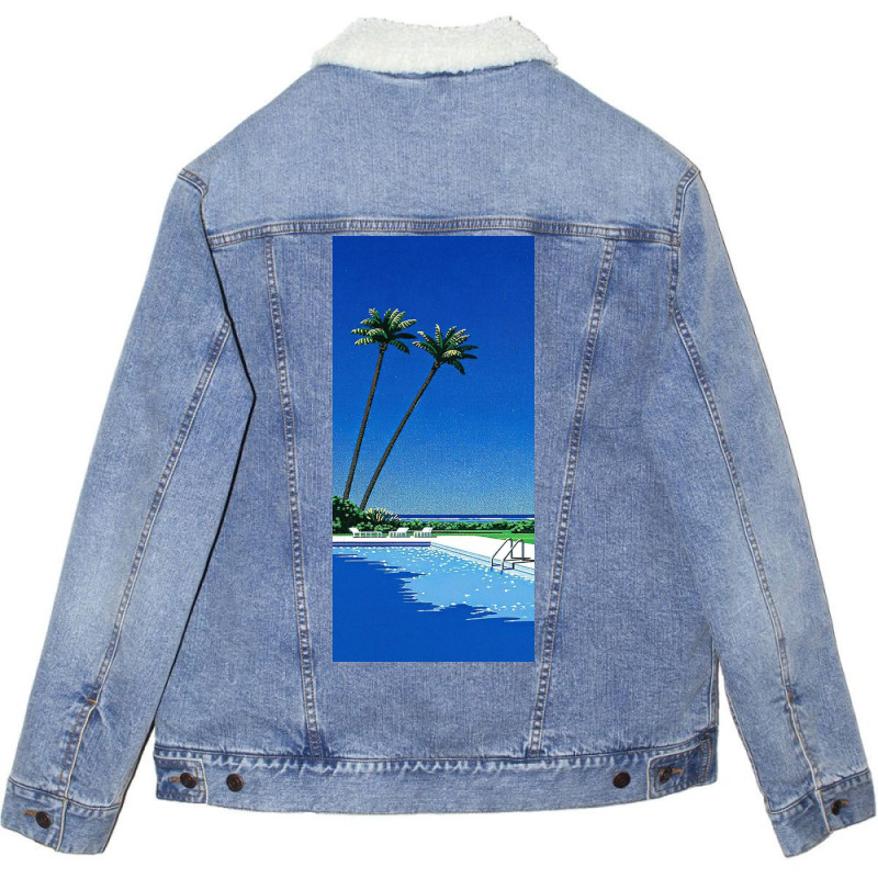 Hiroshi Unisex Sherpa-lined Denim Jacket | Artistshot