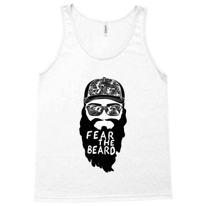 Fear The Beard Shirt Tank Top by kynekel | Artistshot