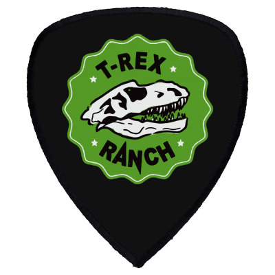 T Rex Ranch Shield S Patch Designed By Jablay