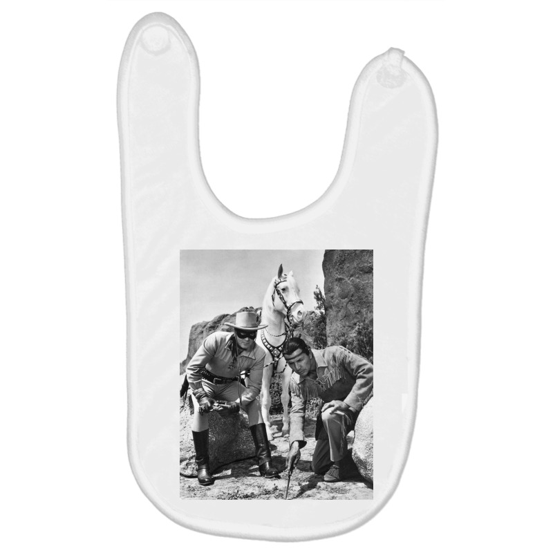 The Lone Ranger And Tonto Baby Bibs by delorasali | Artistshot