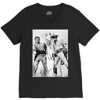 Lone Ranger And Tonto V-neck Tee | Artistshot