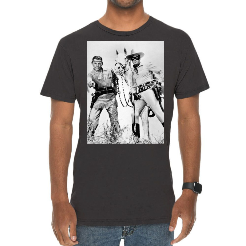 Lone Ranger And Tonto Vintage T-Shirt by delorasali | Artistshot