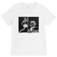 Rocky Marciano V-neck Tee | Artistshot