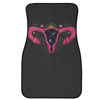 Womens No Country For Old Men Uterus Vagina Feminist Women Rights V-ne Front Car Mat | Artistshot