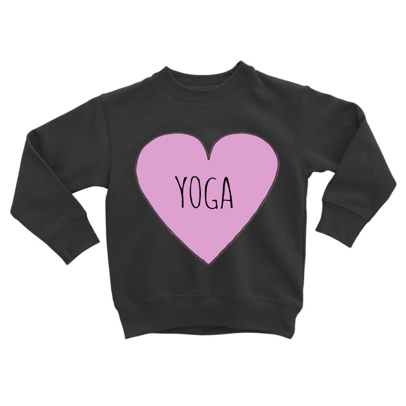 Love Yoga Toddler Sweatshirt | Artistshot