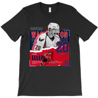 Lars Eller Hockey Paper Poster Capitals T-shirt | Artistshot