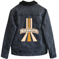 Great Gift Idea For Librarian Book Lover Bookstore Book Nerd  Bookworm Unisex Sherpa-lined Denim Jacket | Artistshot