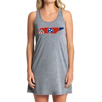 State Of Tennessee Flag With State Flower Iris 2 Tank Dress | Artistshot