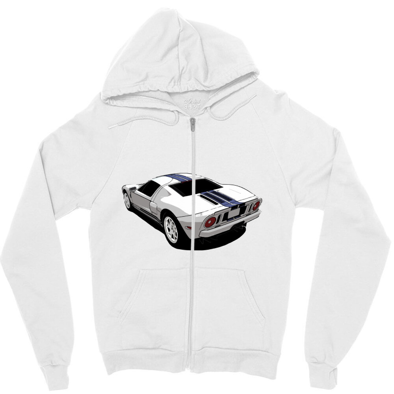 Lemans Legend Part 2 Zipper Hoodie by SandeeNardi | Artistshot