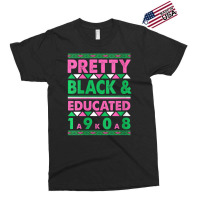 Womens Pretty Black And Educated J15 Founder's Day Aka Women V-neck Exclusive T-shirt | Artistshot