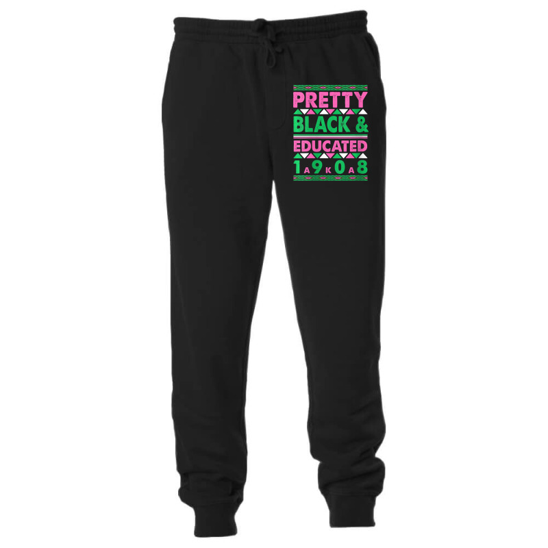 Womens Pretty Black And Educated J15 Founder's Day Aka Women V-neck Unisex Jogger | Artistshot