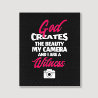 Funny Quote Retro Photography Quote Portrait Canvas Print | Artistshot