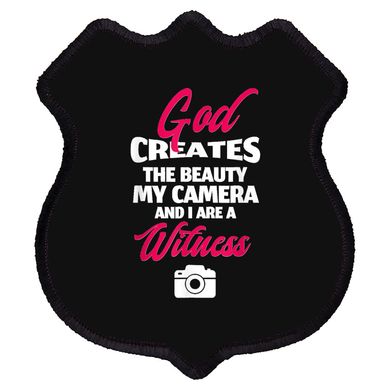 Funny Quote Retro Photography Quote Shield Patch | Artistshot