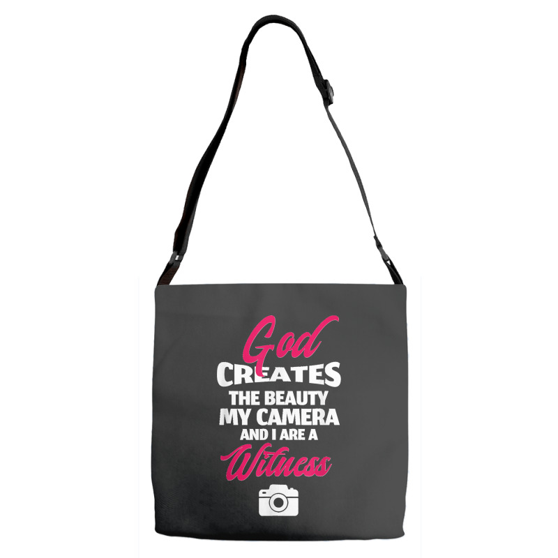 Funny Quote Retro Photography Quote Adjustable Strap Totes | Artistshot