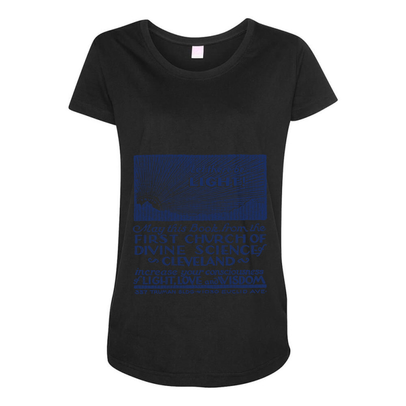 The First Church Of Divine Science Maternity Scoop Neck T-shirt by CarmelaElaine | Artistshot