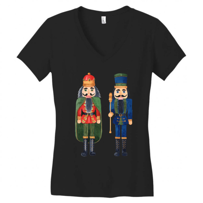 Nutcrackers Women's V-Neck T-Shirt by JESSICAFRANKLIN | Artistshot