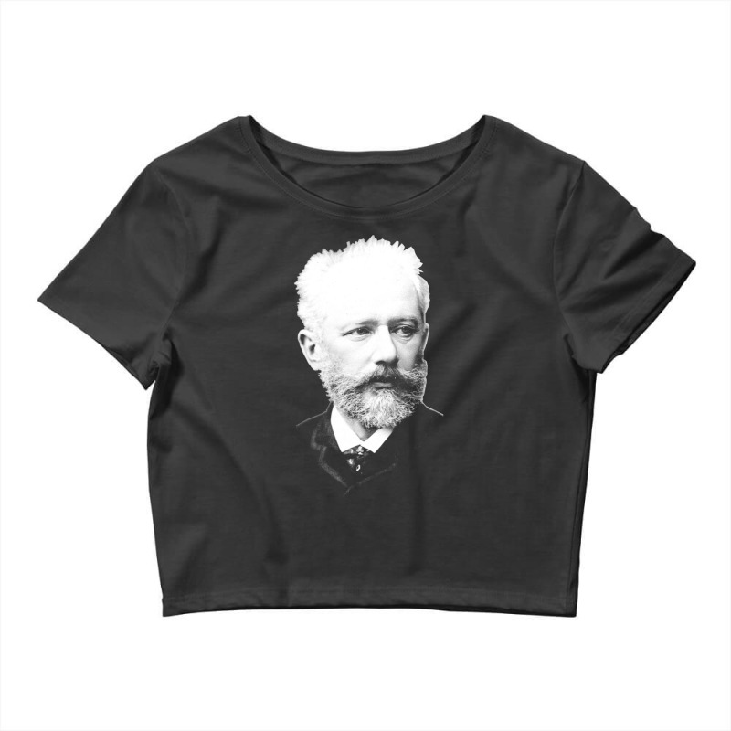 Pyotr Ilyich Tchaikovsky - Great Russian Composer Crop Top by JESSICAFRANKLIN | Artistshot