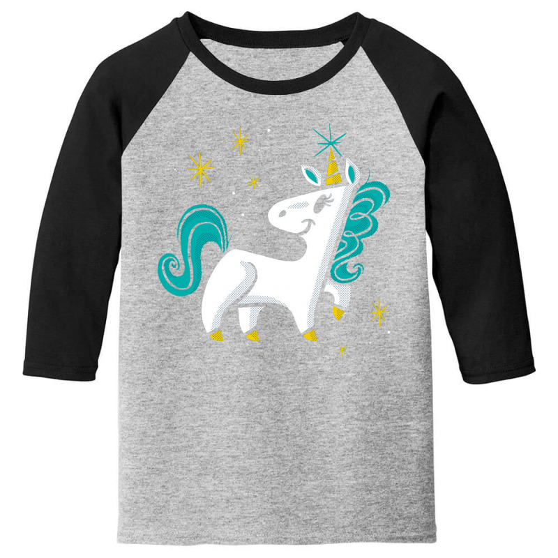 Magical Unicorn Youth 3/4 Sleeve by trokeryth | Artistshot