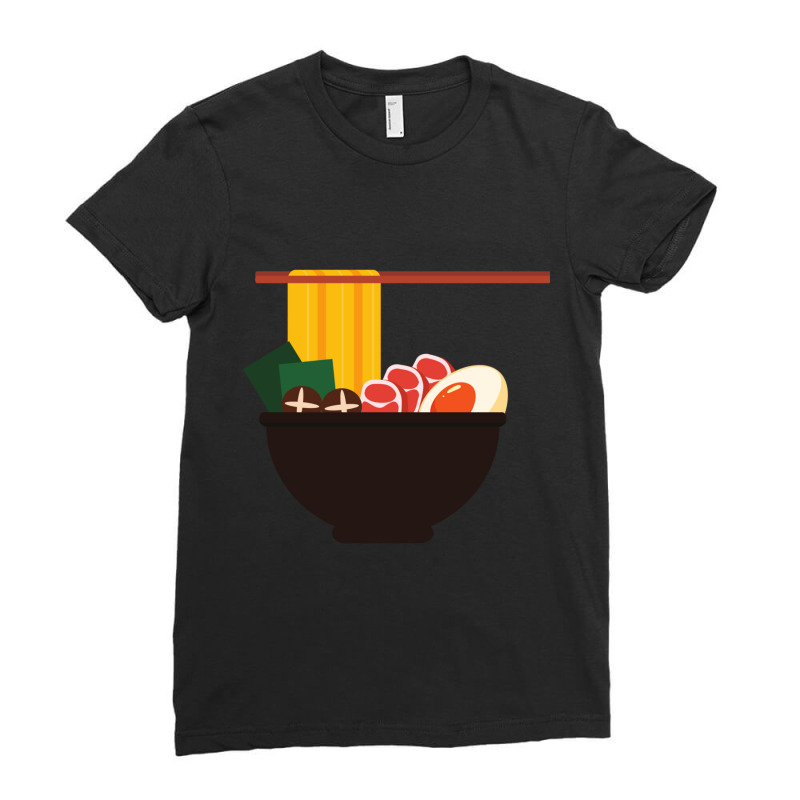 Classic Ramen Noodles Classic Ladies Fitted T-Shirt by AYESHAJOHNSON | Artistshot